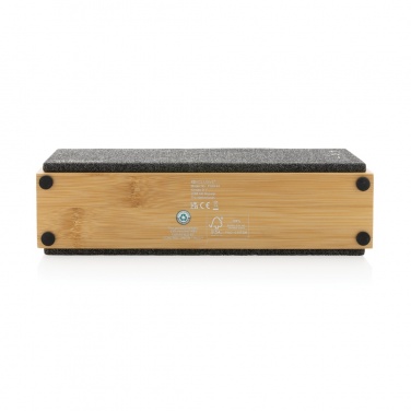 Logotrade promotional product picture of: Wynn 10W bamboo wireless speaker