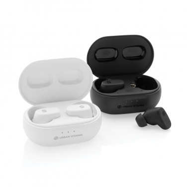 Logotrade promotional gift picture of: Urban Vitamin Gilroy hybrid ANC and ENC earbuds