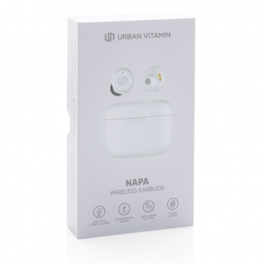 Logo trade promotional gifts picture of: Urban Vitamin Napa earbuds