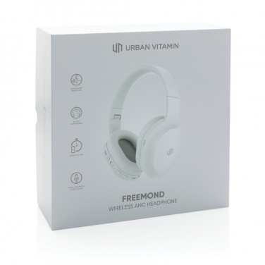 Logotrade promotional product image of: Urban Vitamin Freemond wireless ANC headphone