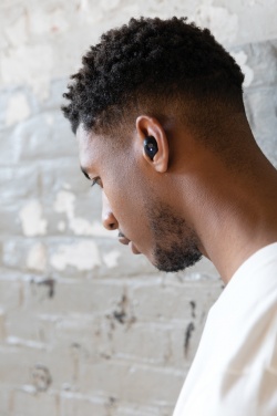 Logotrade promotional products photo of: Urban Vitamin Palm Springs RCS rplastic ENC earbuds