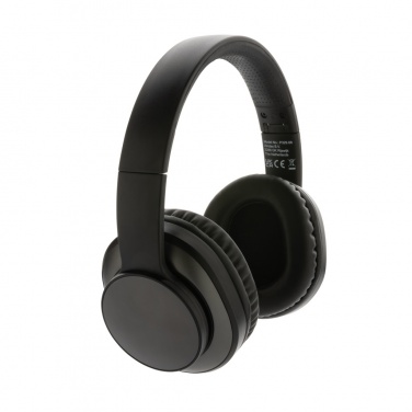 Logo trade promotional products image of: Terra RCS recycled aluminium wireless headphone