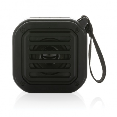 Logotrade promotional merchandise photo of: 3W RCS recycled plastic wireless sunwave solar speaker