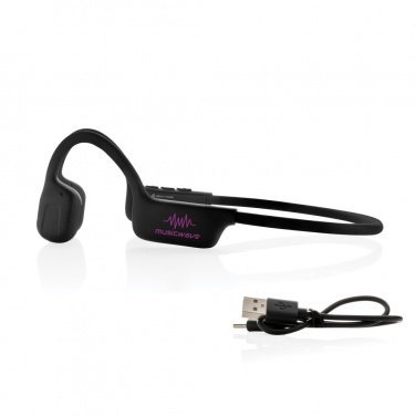 Logotrade corporate gifts photo of: Urban Vitamin Glendale RCS rplastic air conductive headphone
