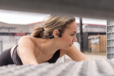 Logotrade advertising products photo of: Urban Vitamin Glendale RCS rplastic air conductive headphone