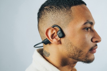 Logotrade promotional giveaway image of: Urban Vitamin Glendale RCS rplastic air conductive headphone