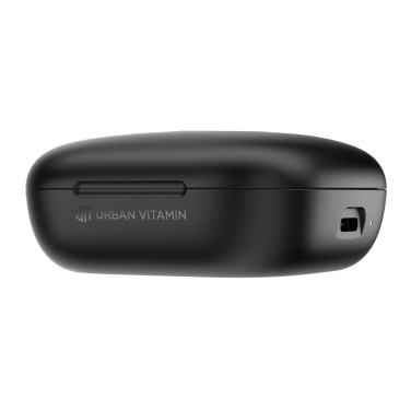 Logo trade corporate gift photo of: Lakewood RCS recycled and repairable wireless earbuds