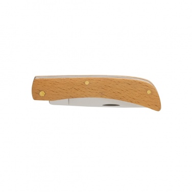 Logo trade promotional gifts image of: Wooden knife
