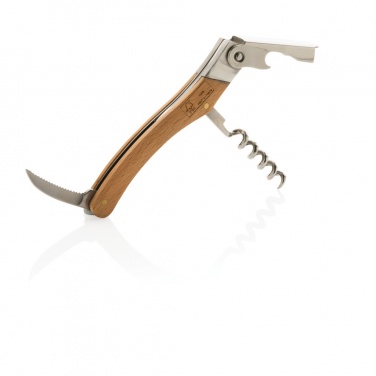 Logo trade promotional item photo of: Wooden Corkscrew