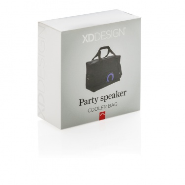 Logo trade promotional products image of: Party speaker cooler bag