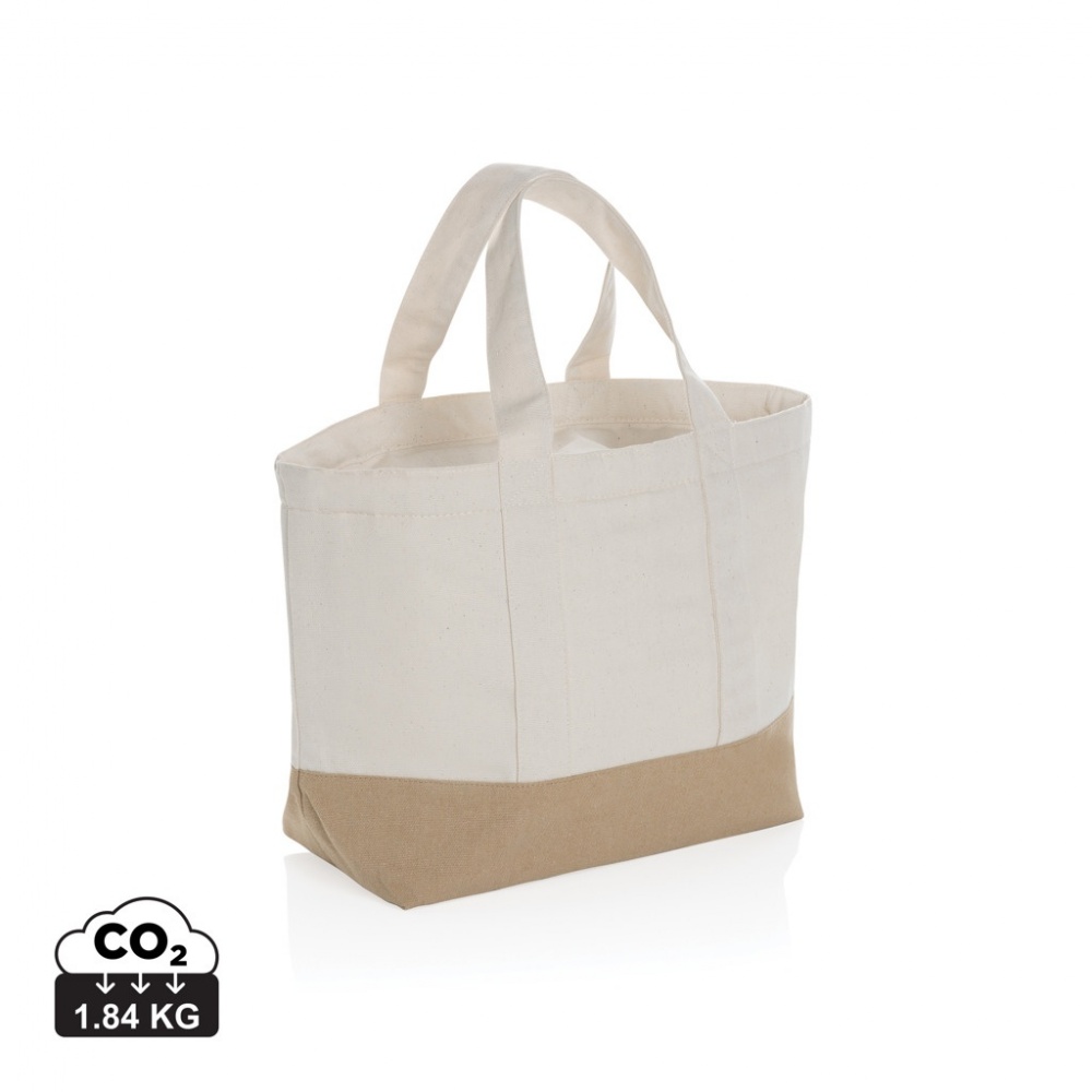 Logo trade promotional items picture of: Impact Aware™ 285 gsm rcanvas cooler bag undyed