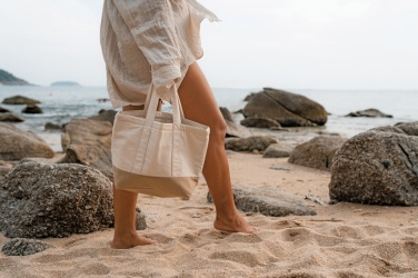 Logotrade promotional product picture of: Impact Aware™ 285 gsm rcanvas cooler bag undyed