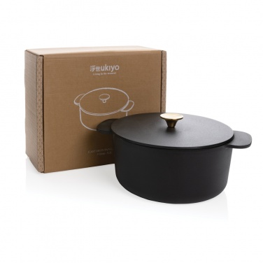 Logo trade promotional items image of: Ukiyo cast iron pan large