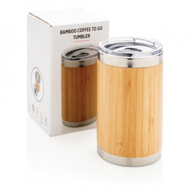 Logotrade advertising product picture of: Bamboo coffee to go tumbler