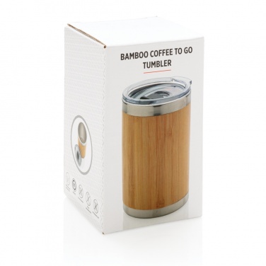 Logotrade promotional gifts photo of: Bamboo coffee to go tumbler