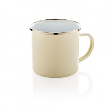 Logo trade promotional items picture of: Vintage enamel mug