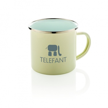 Logotrade promotional item picture of: Vintage enamel mug