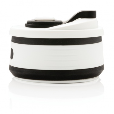Logo trade promotional items image of: Foldable silicone cup