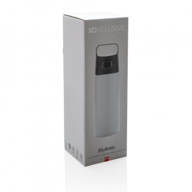 Logo trade promotional giveaway photo of: Hydrate leak proof lockable vacuum bottle