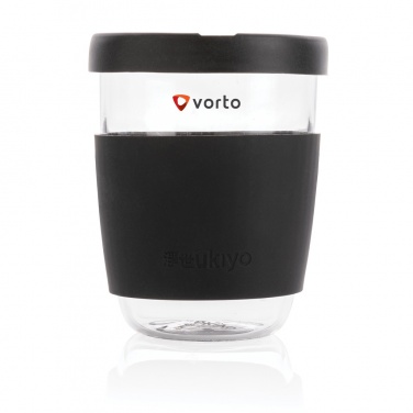 Logo trade promotional product photo of: Ukiyo borosilicate glass with silicone lid and sleeve