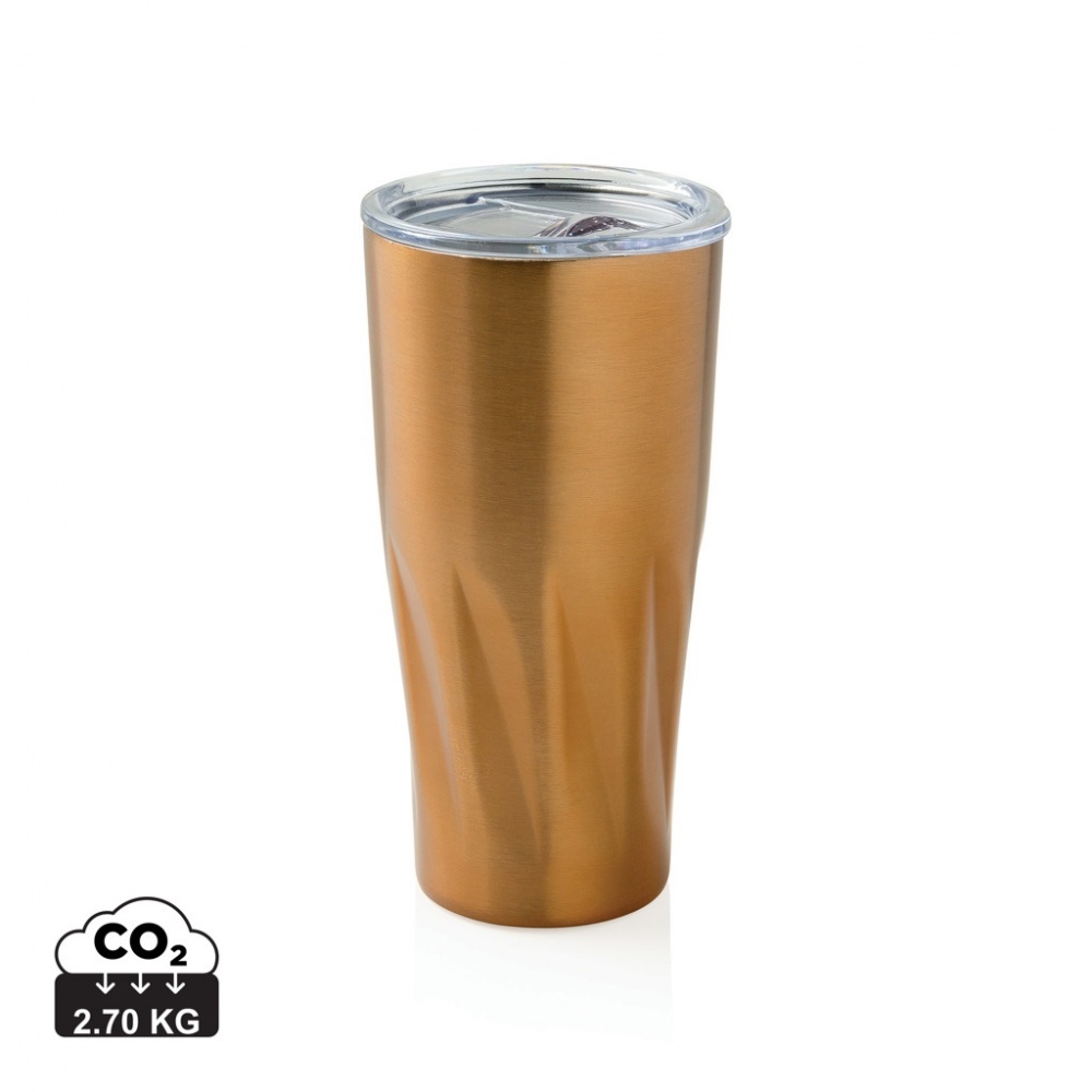 Logo trade corporate gifts image of: Copper vacuum insulated tumbler