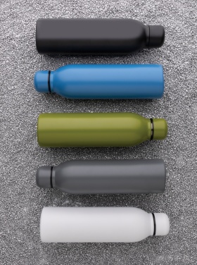 Logo trade business gifts image of: RCS Recycled stainless steel vacuum bottle 500ML