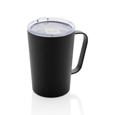 Logotrade promotional product image of: RCS Recycled stainless steel modern vacuum mug with lid