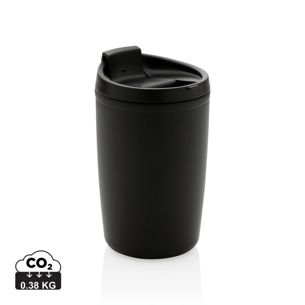 Logotrade promotional item picture of: GRS Recycled PP tumbler with flip lid