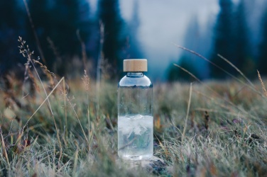 Logotrade corporate gifts photo of: RCS RPET bottle with bamboo lid