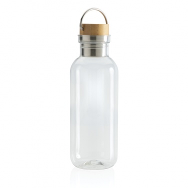 Logotrade promotional giveaway image of: RCS RPET bottle with bamboo lid and handle