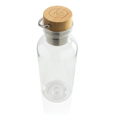 Logotrade promotional item image of: RCS RPET bottle with bamboo lid and handle