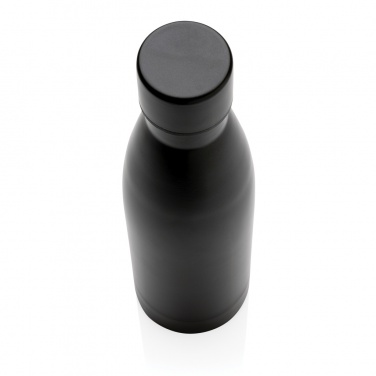 Logo trade promotional merchandise photo of: RCS Recycled stainless steel solid vacuum bottle