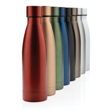 Logo trade promotional gifts picture of: RCS Recycled stainless steel solid vacuum bottle