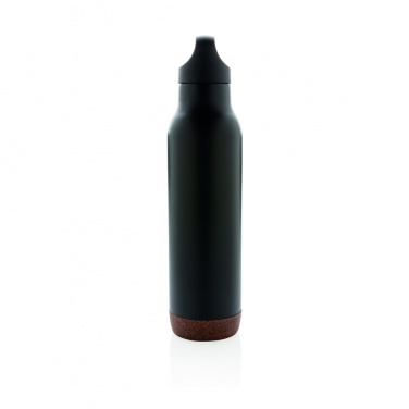 Logo trade promotional giveaways picture of: Cork leakproof vacuum flask