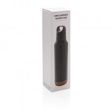 Logo trade business gift photo of: Cork leakproof vacuum flask