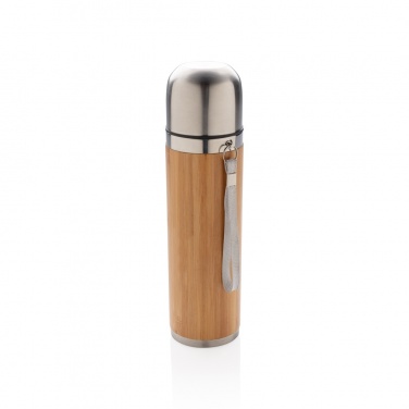 Logotrade promotional giveaway picture of: Bamboo vacuum travel flask