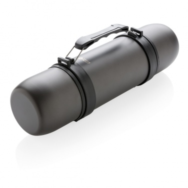 Logo trade promotional giveaway photo of: Vacuum flask with 2 cups