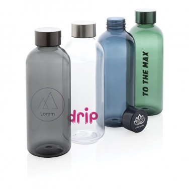 Logo trade promotional gift photo of: Leakproof water bottle with metallic lid
