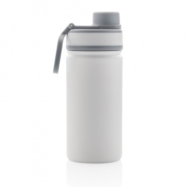 Logotrade promotional giveaway image of: Vacuum stainless steel bottle with sports lid 550ml