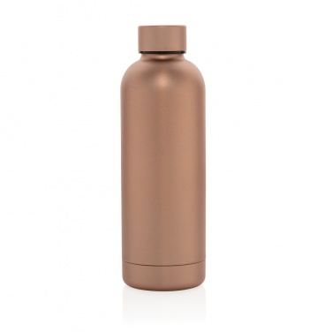 Logo trade corporate gifts image of: Impact stainless steel double wall vacuum bottle