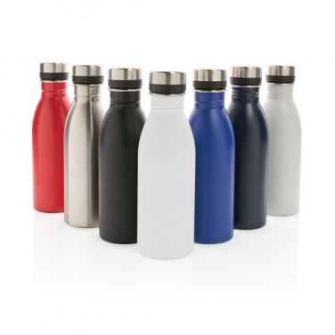 Logo trade promotional item photo of: Deluxe stainless steel water bottle