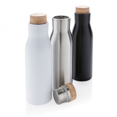 Logo trade promotional giveaways picture of: Clima leakproof vacuum bottle with steel lid