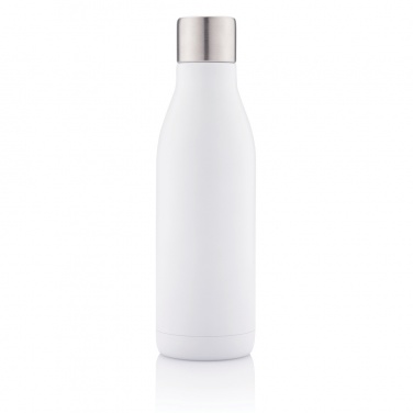 Logo trade promotional giveaways image of: UV-C steriliser vacuum stainless steel bottle