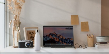 Logotrade promotional giveaway picture of: UV-C steriliser vacuum stainless steel bottle