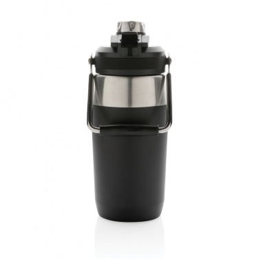 Logo trade promotional gifts image of: Vacuum stainless steel dual function lid bottle 500ml