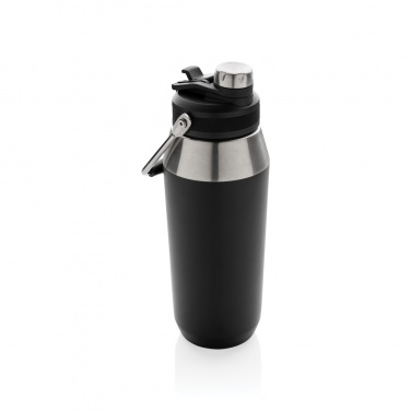 Logotrade promotional item image of: Vacuum stainless steel dual function lid bottle 1L