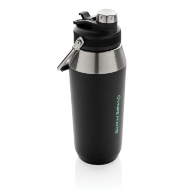 Logotrade corporate gift image of: Vacuum stainless steel dual function lid bottle 1L
