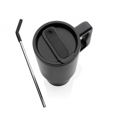 Logo trade promotional gifts picture of: Embrace deluxe RCS recycled stainless steel tumbler 900ml