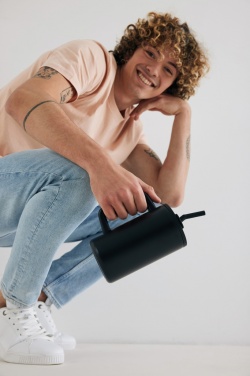 Logo trade promotional gifts image of: Cube RCS certified recycled steel mug 800ml