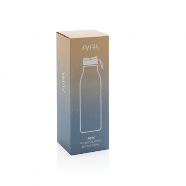 Logo trade promotional products picture of: Avira Atik RCS Recycled PET bottle 500ML